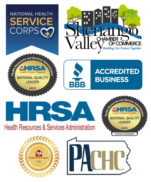 SCHC Mobile Footer Badges