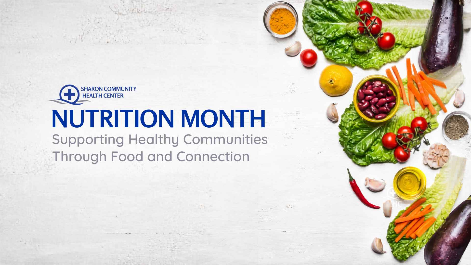 Nutrition Month Sharon Community Health Center